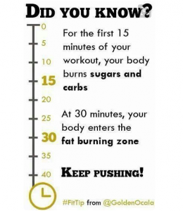fat burning zone