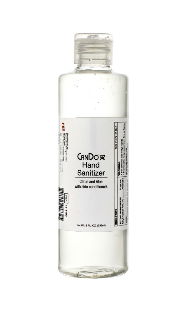 Stay Safe with CanDo® Hand Sanitizer