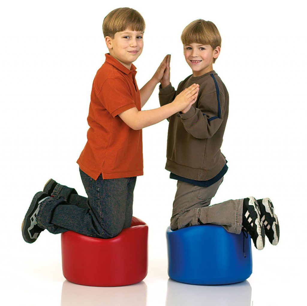 Togu Dynair Balance Seat, 14" x 11", Red