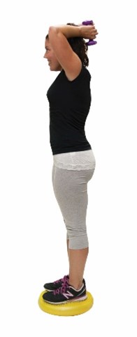 What Can I Do with CanDo® Inflatable Balance Discs?