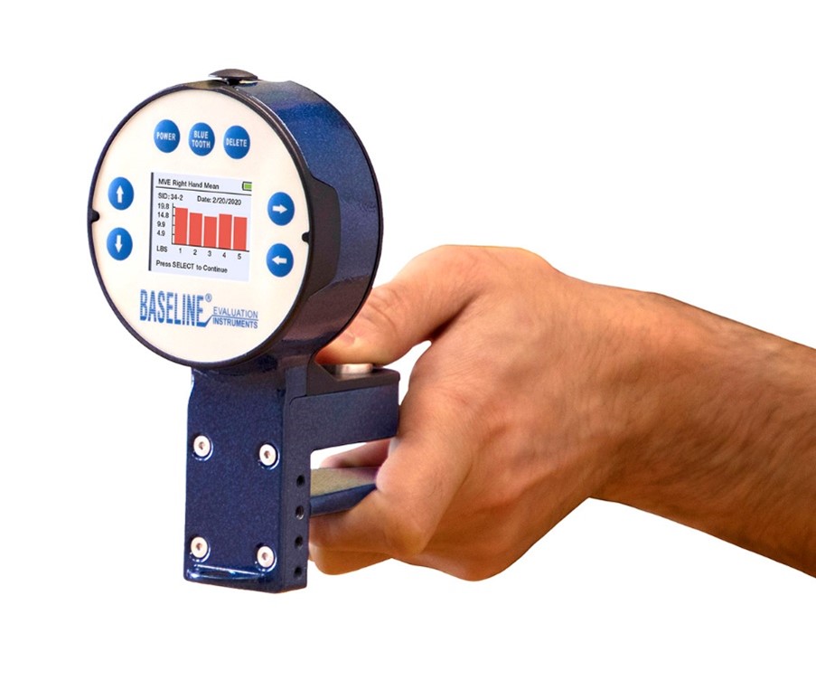 How to Make Pinch Strength Testing Individualized? The Baseline BIMS 5-Position Pinch Dynamometer. 