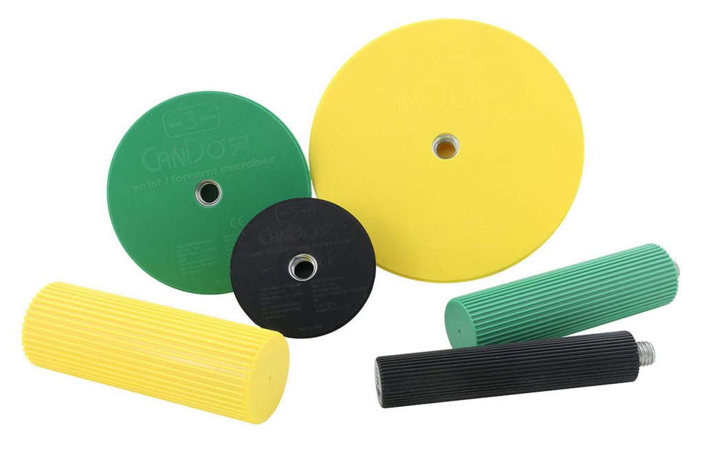Range of Motion for the Wrist and Hand? The CanDo® Wrist/Forearm Exerciser. 