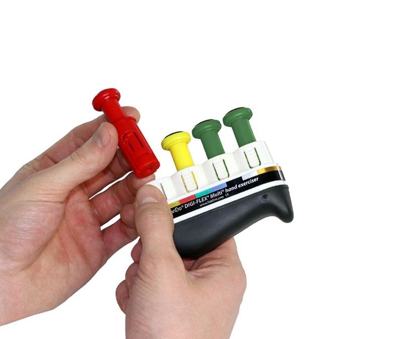How To Individualize Hand Flexion Strengthening? Try the CanDo® Digi-Flex Multi®. 