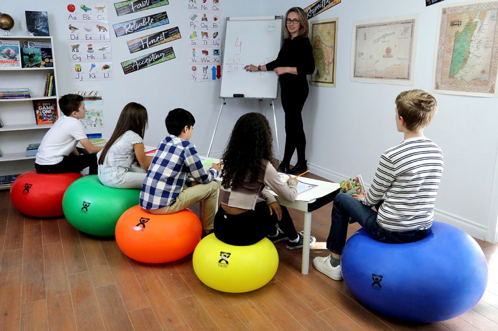 Why the CanDo® Donut Ball is Great for a Classroom Setting