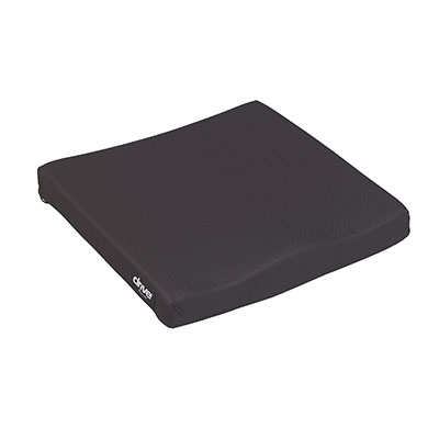 Coccyx Cushion - Extra Firm Seat Cushion - 16 x 13 x 3 to 1.5.